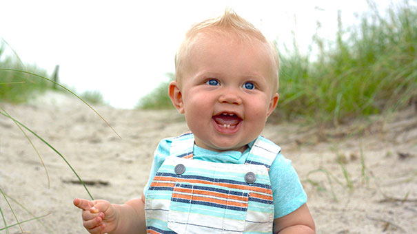 Baby Grady What A Cutie Oral Hygiene