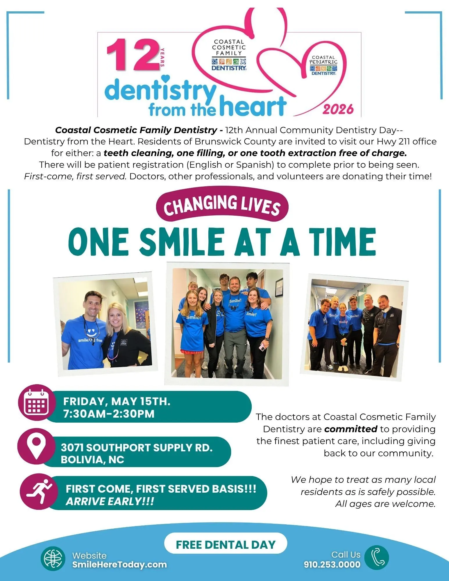 Dentistry From The Heart Flyer