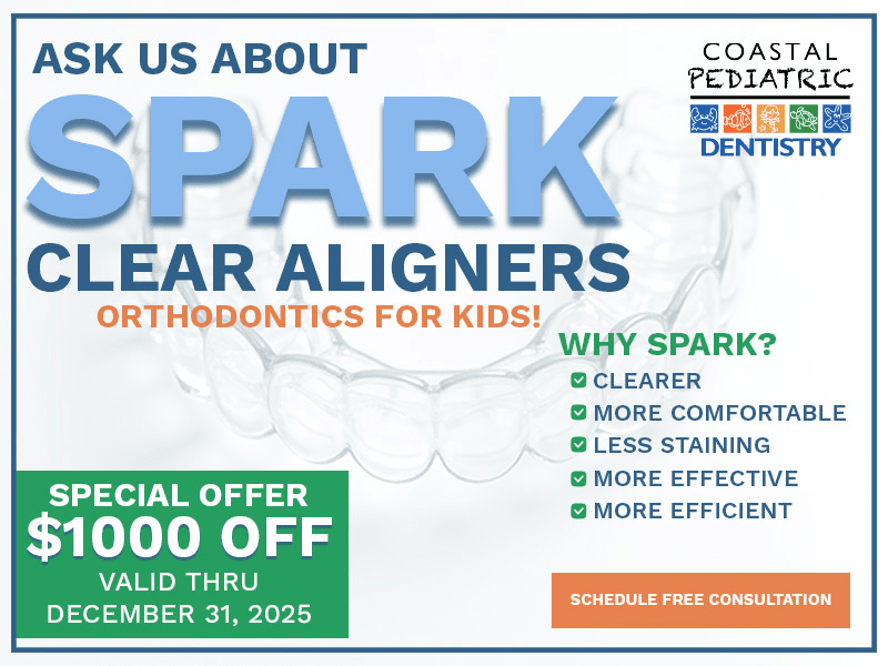 Ask Us About Spark Clear Aligners Orthodontics for Kids!